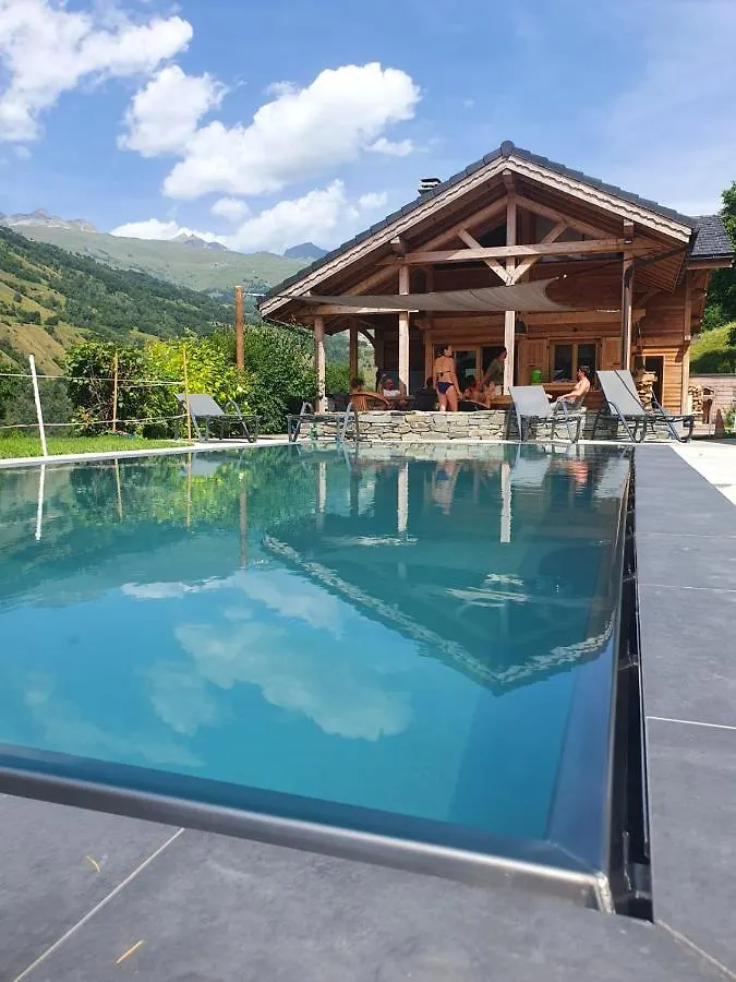 Chalet Savoyard D'Exception Avec Piscine Chauffee Bourg-Saint-Maurice 0*,