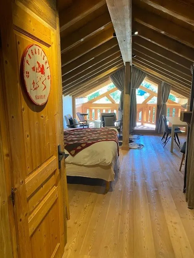 Chalet Savoyard D'Exception Avec Piscine Chauffee Bourg-Saint-Maurice