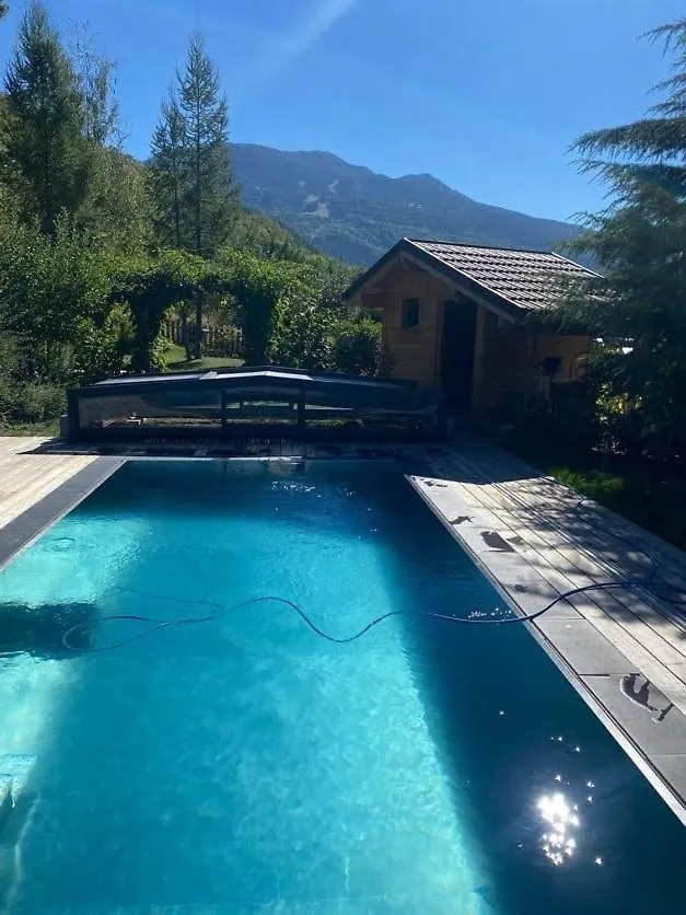 Chalet Savoyard D'Exception Avec Piscine Chauffee Bourg-Saint-Maurice